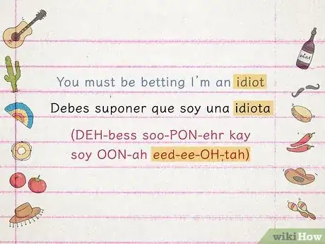 Image titled Say "Stupid" in Spanish Step 2